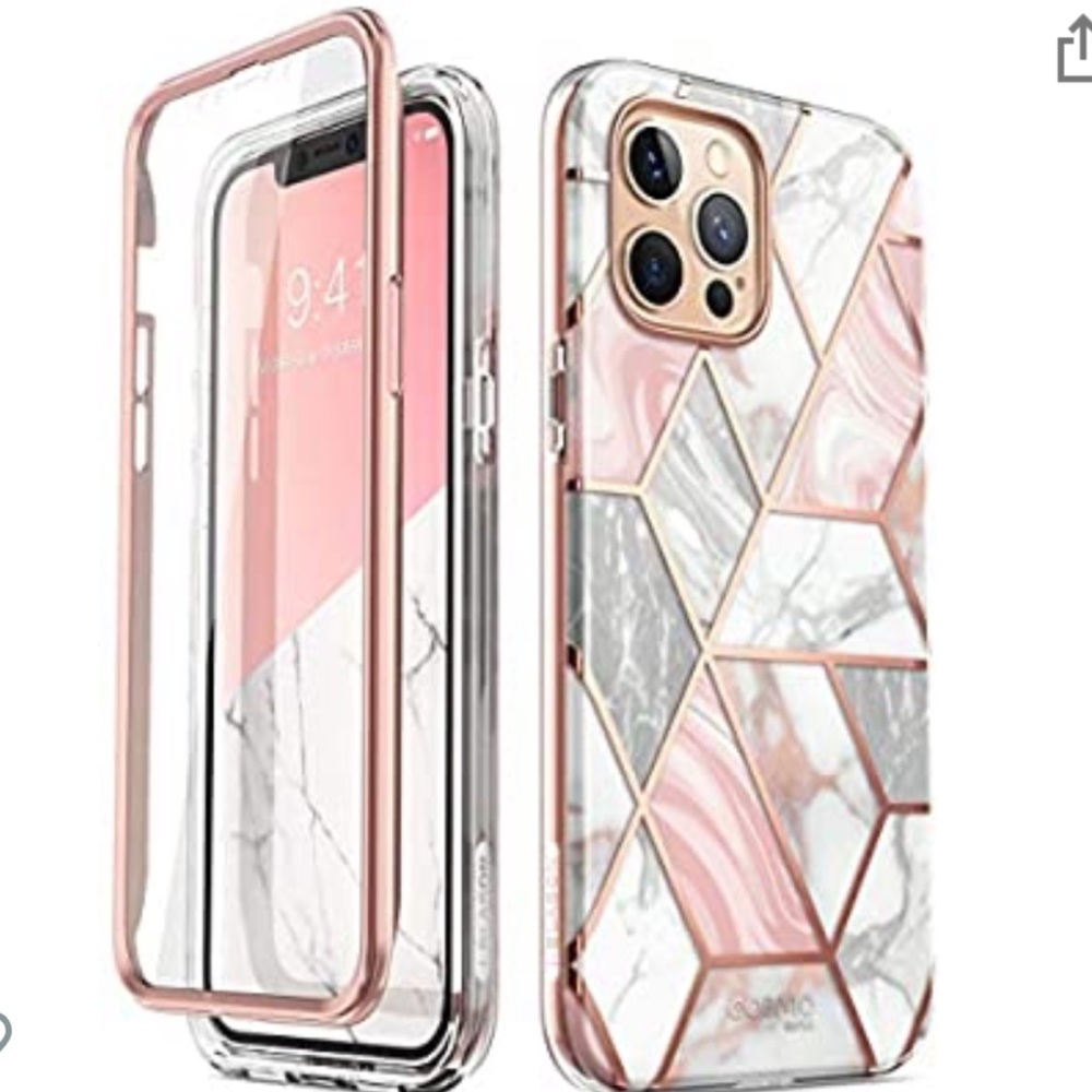 iPhone 12 Pro Max Cosmo Series Case Marble EUC